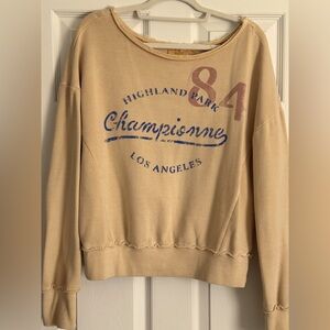 ANTHROPOLOGIE MAEVE Highland Park Los Angeles sweatshirt